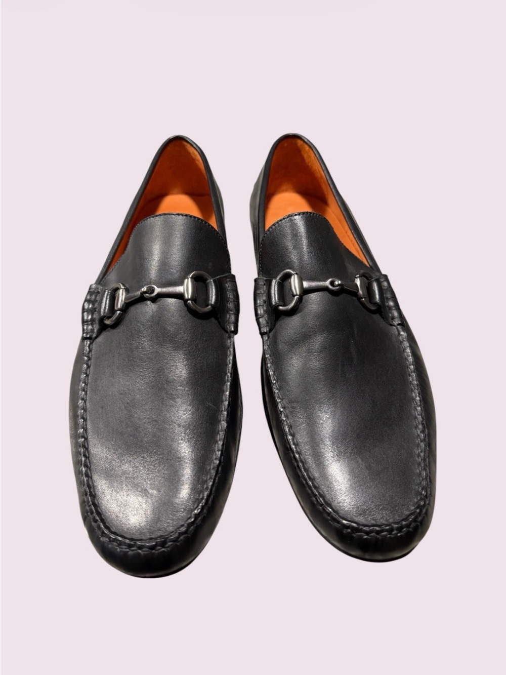 Peter Millar Men’s Slip On Leather Crown Bit Loafer Size 11